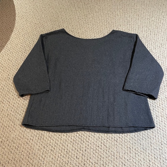 Made by Josephine *Handmade* Grey Sweater - Size Large - Picture 1 of 3